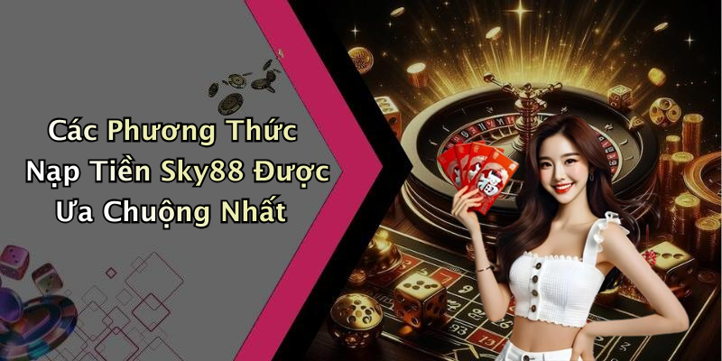 Các Phương Thức Nạp Tiền Sky88 Được Ưa Chuộng Nhất